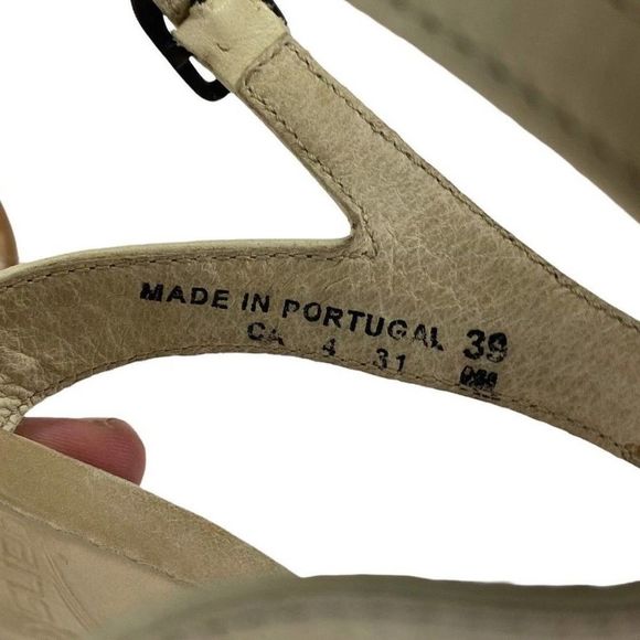 Dansko Arabella Sandals Women's 39 EUR Champagne Satin Heel Clog Shoes 8.5-9 US - Picture 9 of 9